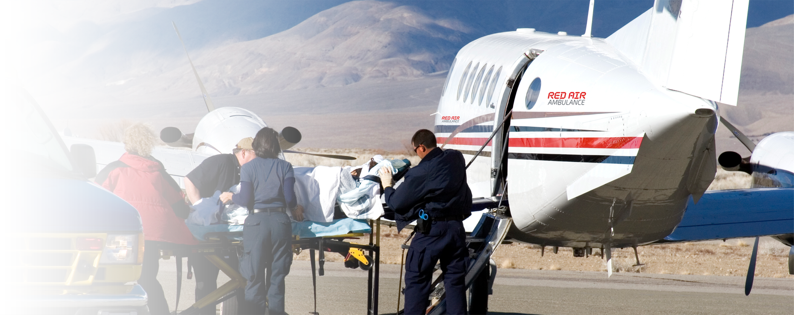 patient transfer by air