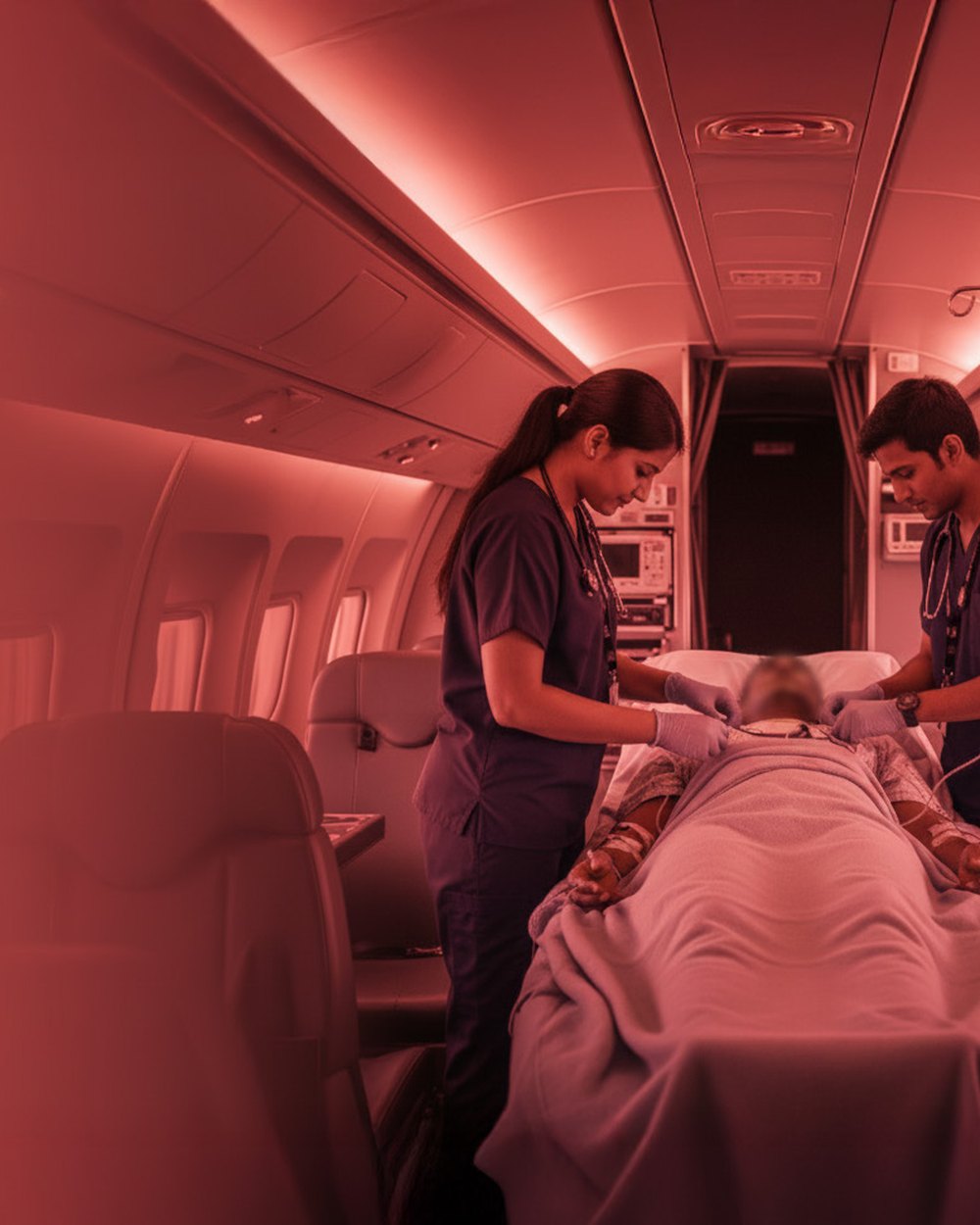 Air Ambulance from Doha to India