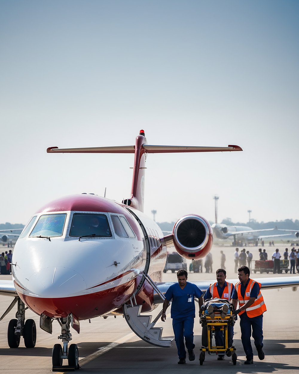 Air Ambulance from Muscat to India